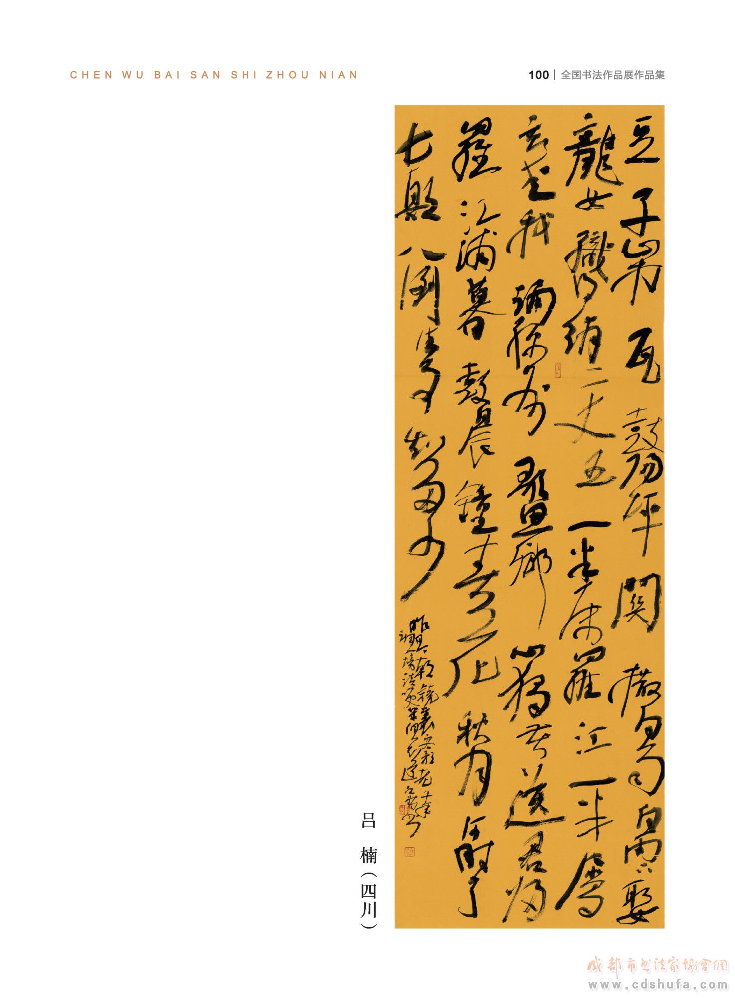 “纪念杨升庵诞辰530周年全国书法作品展”在新都香城国际艺术港隆重开幕 - 协会动态 - 成都市书法家协会