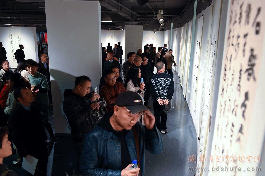 四川省第九届书法篆刻新人新作展在文轩美术馆隆重开幕 - 协会动态 - 成都市书法家协会