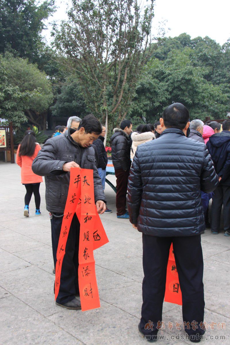 “艺术洛带 翰墨留香”成都市书协名家书法迎春展在洛带古镇胜利开幕 - 协会动态 - 成都市书法家协会