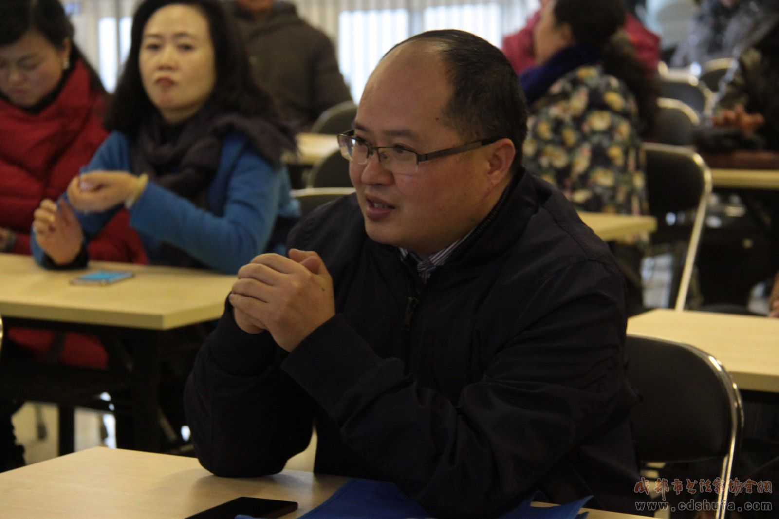成都书协副主席魏爱臣作《当代书法在对魏晋经典的破与立中走向多元》的公益学术演讲 - 协会动态 - 成都市书法家协会