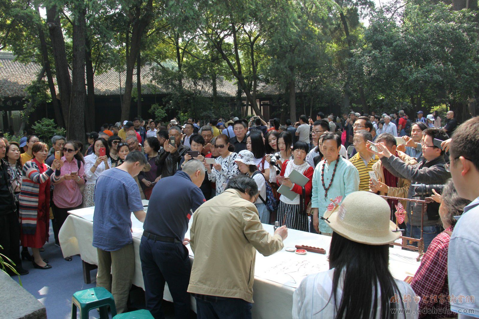 2018杜甫草堂上巳书法雅集在成都杜甫草堂隆重举行 - 协会动态 - 成都市书法家协会