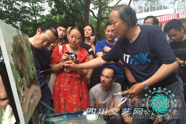 【德阳】市文艺大讲堂美术公益讲座持续举办