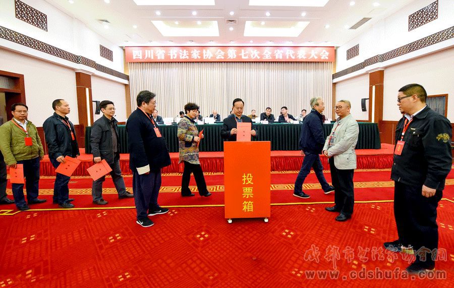 四川省书协第七次全省代表大会召开 代跃当选为新一届主席