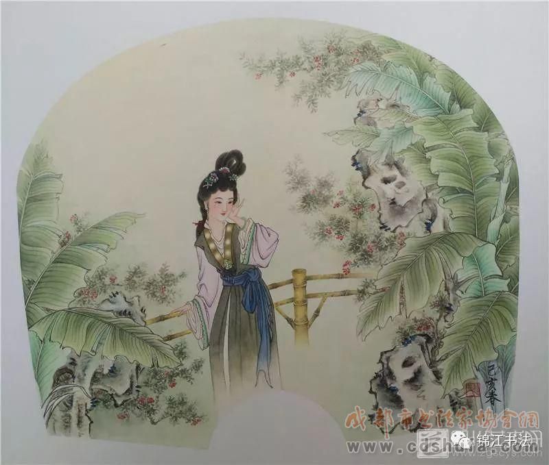 成都市大邑县、锦江区庆＂五一＂书画小品展
