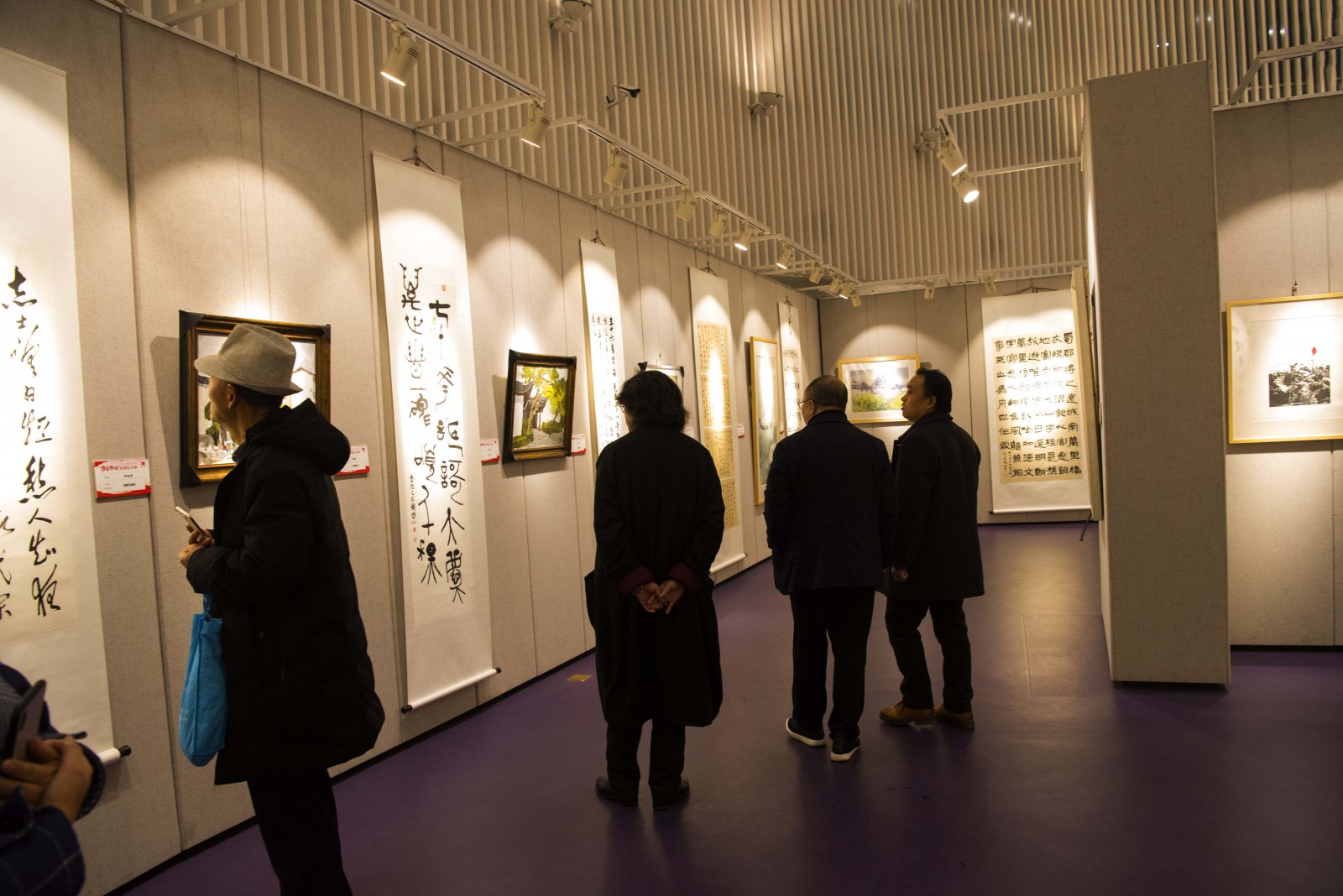 “书香郫都”美术书法作品展在郫都区文化馆隆重开幕