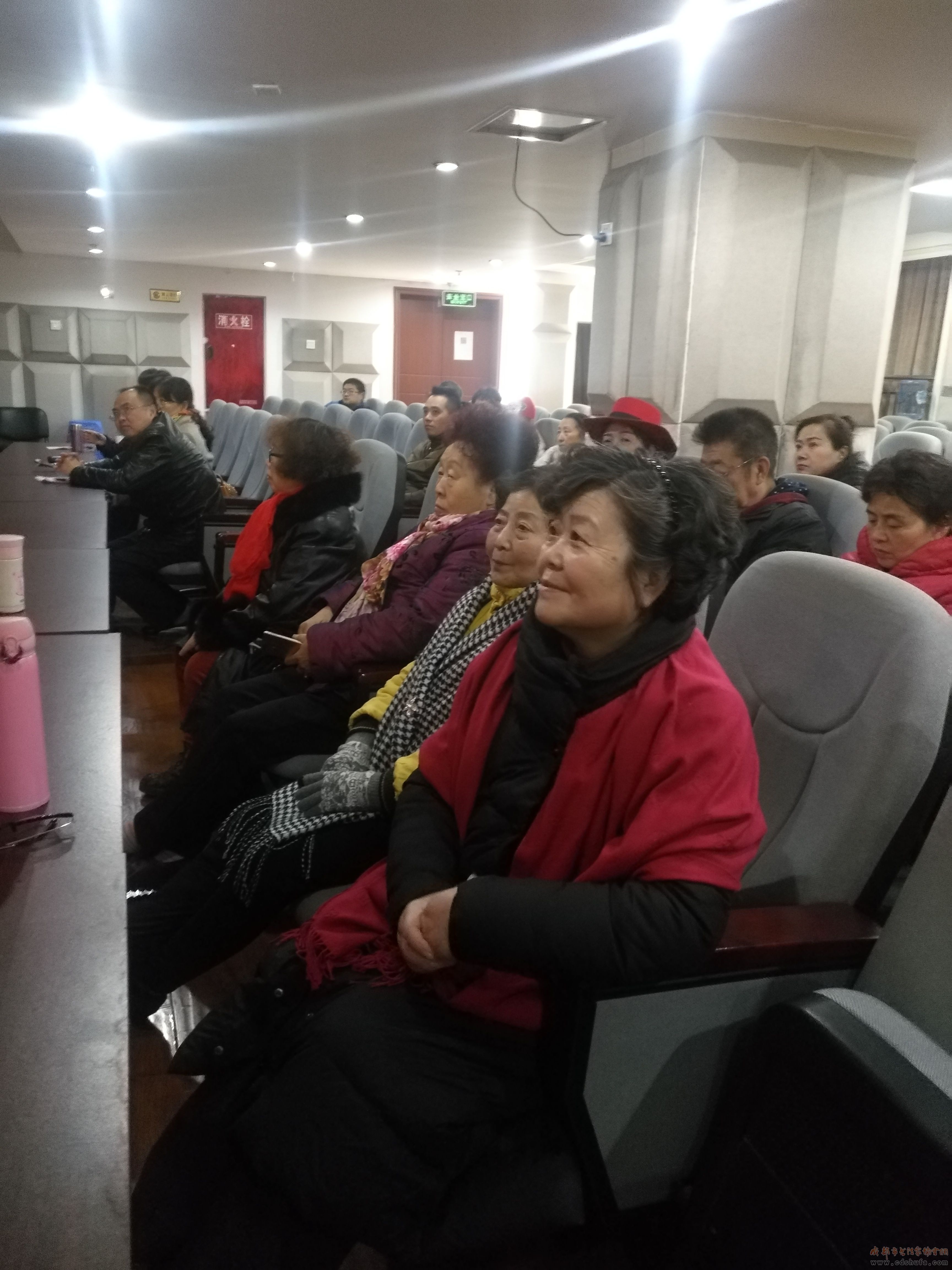 书法家蔡育坤作客《锦江大讲堂 书法教育漫谈》讲座