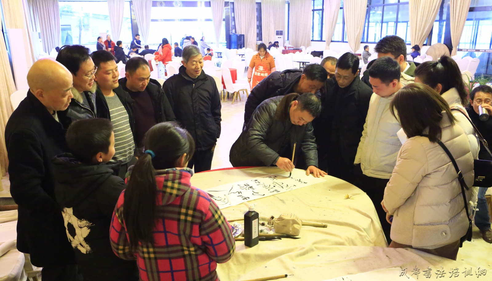 成都市蒲江县书协举行己亥年会