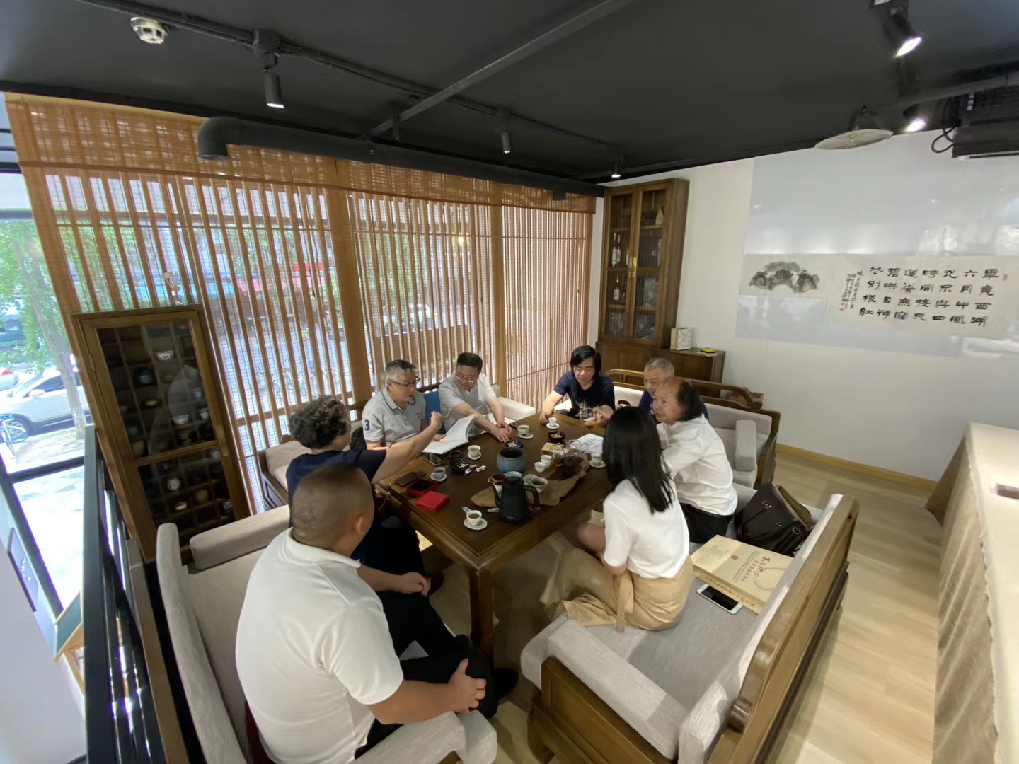 成都市书法家协会又一创作培训基地落户竹下